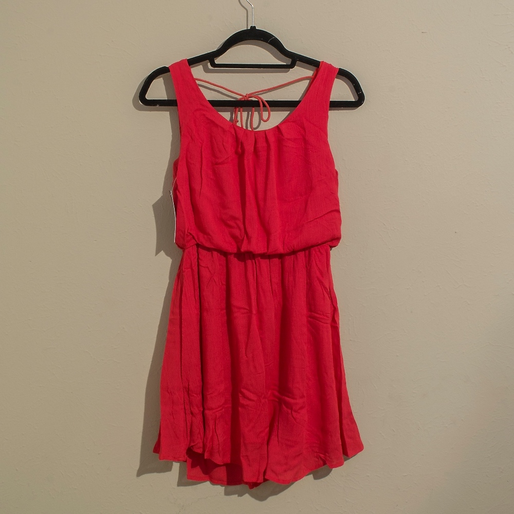 Criss Cross Mini Dress